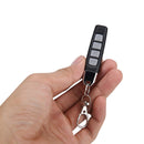 4 Buttons 315MHz Remote Control Duplicator for Gate Garage Door (Black) A