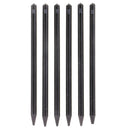 Woodless Charcoal Pencils, 6 Piece. Features Hard Grades of Charcoal Artist Kids