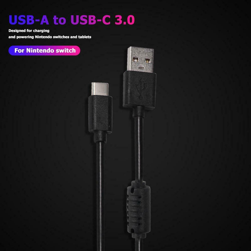 Portable 1.8m Fast Charging Charger Data Cable for Nintend Switch Game Console