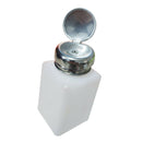 200ml Plastic Push Down Pump Bottle, Refillable Container for Alcohol and