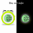 Digital Alarm Clock With Nightlight,2 Alarms,Optional Weekday Mode, Snooze FJ5F8