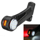 12-24V 24 LED Side Marker Light Outline Stalk Lamp for Trailer Truck Van Lo