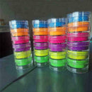 6Pcs/Set Luminous Fluorescent Powder Glow In The Dark Nail Art Decor For Wo Y7T9