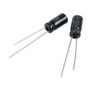 10 x 1uF 50V 105C Radial Electrolytic Capacitor 5x11mm Z9J7
