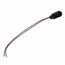 10 Pcs Snap 9V (9 Volt) Battery Clip Connector I Type Black w Cable