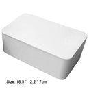 Tissue Storage Box with Cover Wet Wipes Holder Dustproof for Home Offices