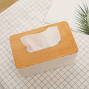 Wooden Cover Plastic Tissue Box Paper Holder Dispenser Organizer For Ho IFA