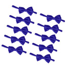 10Pcs Boys Girls Kids Pre Self Tied Wedding & Prom Bowties Bow Tie Necktie