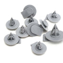 10x Nylon Car Fender Panel Moulding Trim Clip Fit For BMW Mini Cooper 2002-2012