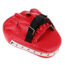 Curved Boxing Focus Mitts PU Leather Muay Thai Kickboxing Punch Hand Pad
