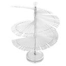 Pro Spiral Fan Shape Display Stand Holder for 120pc False Nail Art Polish B