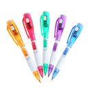 2Pc Multifunctional School Office Supply Ballpoint Pen With LED Light Intriguing