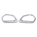 Chrome Car Back Rear Fog Light Lamp Cover Trim for Mitsubishi Outlander 201