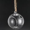 12Pcs 80MM Hanging Tealight Holder Glass Globes Terrarium Wedding Candle Ho