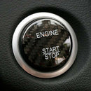 Carbon Engine Start Button Cover Cap Trim For Benz New C GLC C200l GLE GLS CLA