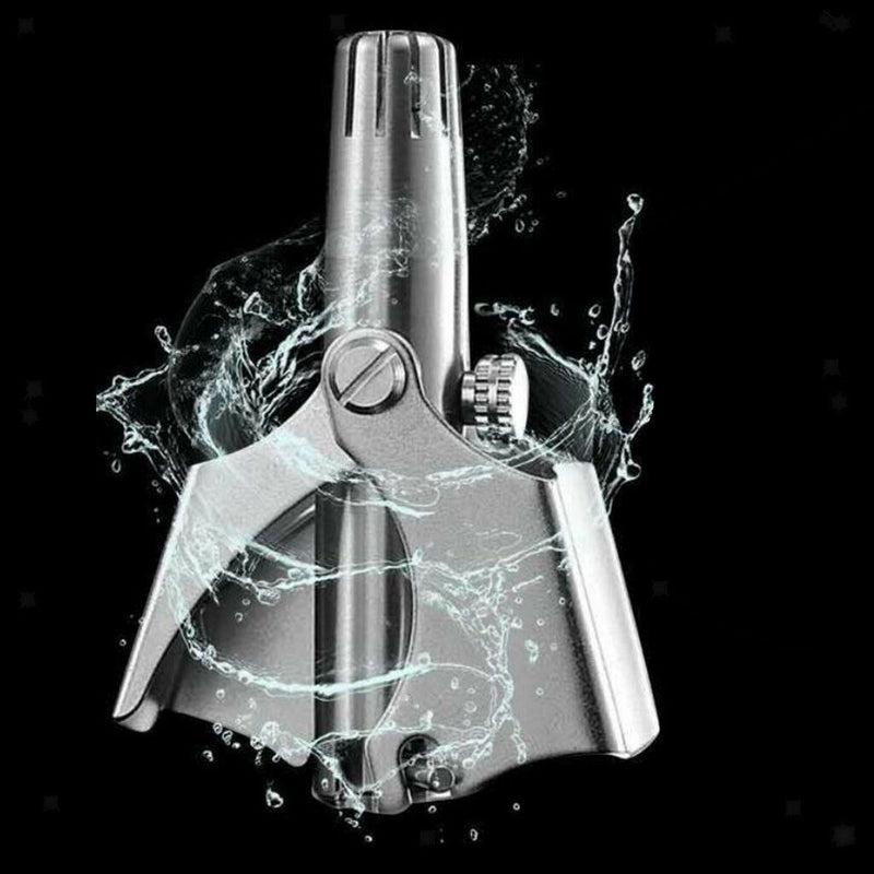 Professional Portable Manual Nose & Ear Hair Trimmer, Nose Hair Removal Clipper