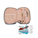 Jewelry Travel Organizer, Traveling Jewelry Bag Case For Earring Necklace R S6L8