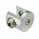 8 Pcs Round Shelves Support Brackets Clamp Clip 6-10mm Glass Wooden Acrylic V1Q9