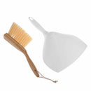 Bamboo handle brooms shovel set household plastic cleaning brush broom dust BX