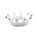 Crown Ceramic Nail Carving Brush Rack Art Pens Display Stand UV Gel Palette A