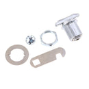 Uiversal Cabinet Desk Drawer Keyless Thumb Turn Lock with Chrome Finish 20mm