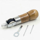 Lock Stitch Sewing Awl Thread Kit Stitch Leather Needles Fabric Freeshippin A0S7
