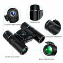 8X21 Compact Zoom Binoculars Long Range 3000m Folding Hd Powerful Mini Tele H4C7
