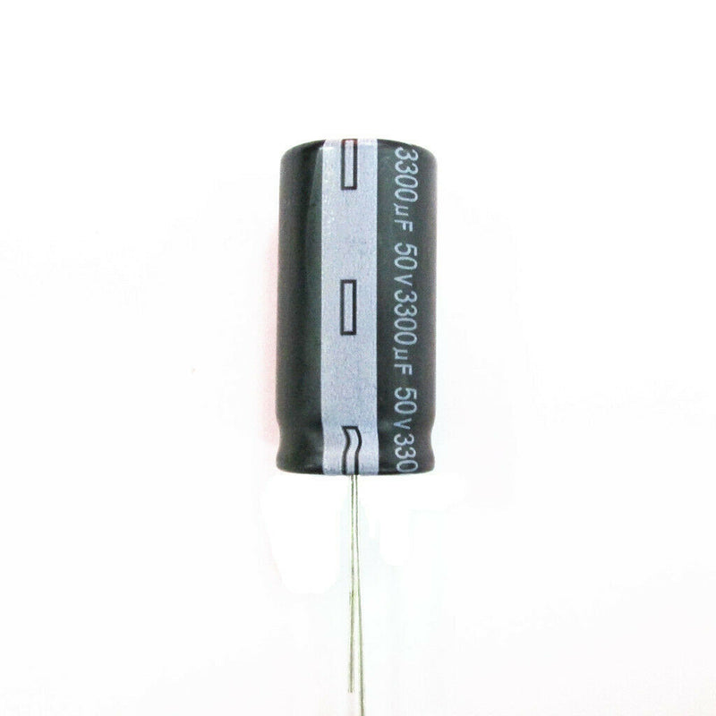 5pcs-3300uf 50V Aluminum Electrolytic Capacitors Electrical Appliances