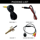 Mini Waterproof Car Parking Assistance Reversing Back Rear View Camera HD W