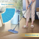 Fiber Mop Replacement Heads,Wet/Dry Mops Floor Cleaning Pads Compatible Wit