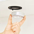 5X LED Push Night Light Wall Cabinet Lamp Battery Powered For Home Kitchen