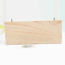 13x28cmParrot Pet Bird Wooden Hanging Stand Perch Platform Cockatiel F S5O2 N2P4