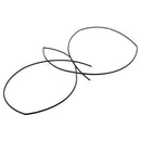 5X(Black 1mm Dia. 2:1 Heat Shrink Tubing Tube Wire Wrap Cable Sleeve 1M G1A8)