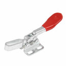 27Kg Short Bar Flanged Base Horizontal Toggle Clamps (4 Pieces)