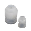 2pcs Cake Couplers Icing Piping Nozzles Pastry Bag Tips Adaptor Sugarcraft  G2V7