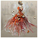 DIY 5D Diamond Painting by Number Kit, Rhinestone Embroidery Cross Stitch A