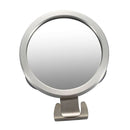 Anti Fog Wall-mounted Shower Mirror for Bathroom Travel with Razor Hook