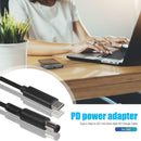 1.5m Type-C Male to DC7.4x5.0mm with Pin PD Power Charging Cable for Dell