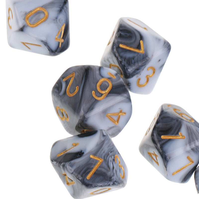 20pc D10 Polyhedral Game Dice for RPG Dungeons and Dragons Party Games