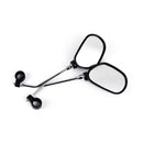 1 pair bicycle cycling bike handlebar flexible back rear view safety mirror ã€LJ