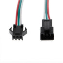 10 Pairs JST SM 3 Pin Male Female Plug Connector Cable For WS2811 LED Lamp Strip