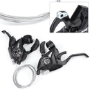 1 Pair 3x7 Speed MTB Road Bike Bicycle Left Right Shifter Brake Lever Set Deluxe