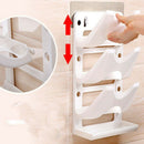 Kitchen Pot Lid Rack Shelf Holder Pan Cover Cutting Board Holder Organizer