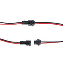 10Pairs JST SM Jack  2Pins Male to Female Wire Connector For LED Strip Light