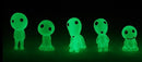 Studio Ghibli 5 Figures Princess Mononoke Forest Spirit Elf Kodama Glow In Dark~