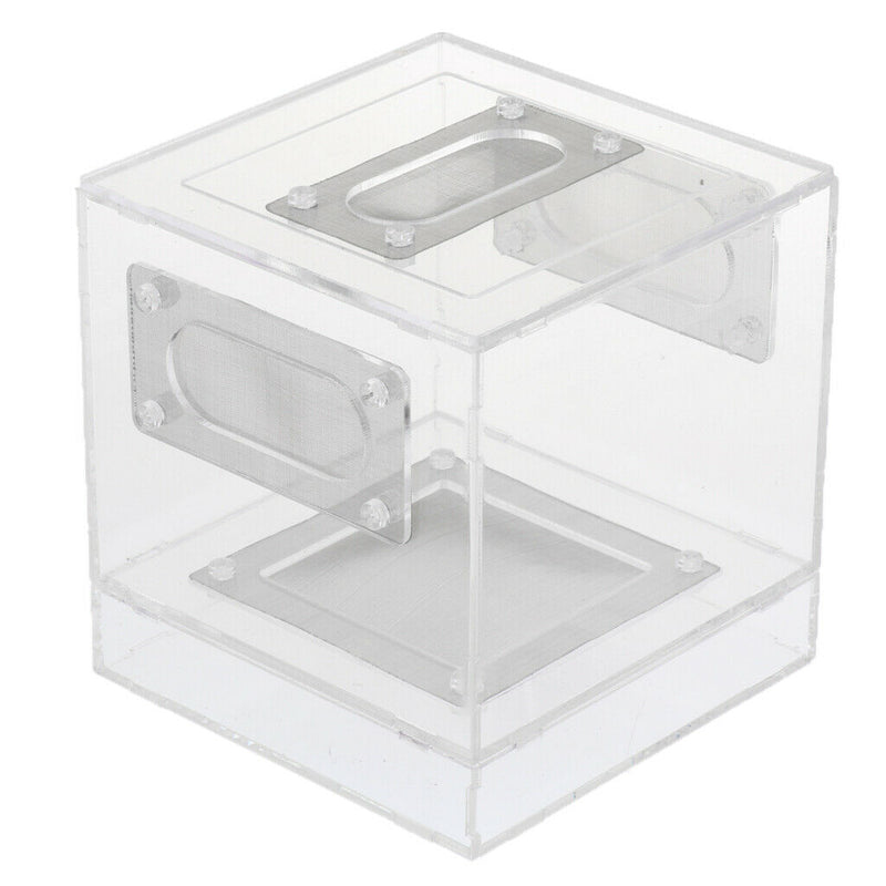 Breeding Box Clear Acrylic Case Habitat for Mini Pet House for Reptiles