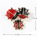 Enamel Insect Crystal Rhinestone Collar Brooch Pins Jewelry Gift Wedding BridaME