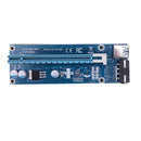 The fifth generation of PCIE 1X to 16X extension card to strengthen the pow