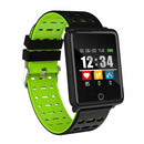 Electronic Sports Bluetooth Smart Watch Alarm Clock 180mAh Men Women Green