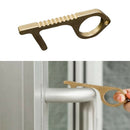 12Pieces No-Touch Hygiene Hand Door Opener Elevator Handle Key Keychain
